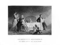 Mrs Steele and General Green, C1770s-C Burt-Giclee Print