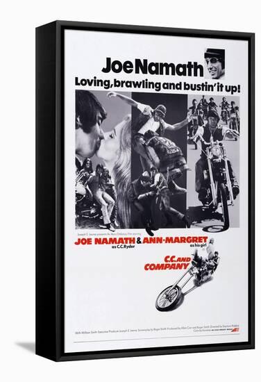 C.C. and Company, Joe Namath, Ann-Margret, Joe Namath, 1970-null-Framed Stretched Canvas