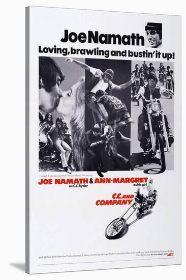 C.C. and Company, Joe Namath, Ann-Margret, Joe Namath, 1970-null-Stretched Canvas