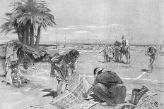 The Sacred Trireme Arrives at Tyre-C. Castaigne-Art Print