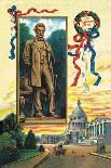 The St. Gaudens Statue and the Capitol-C. Chapman-Art Print