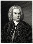 Johann Sebastian Bach, 19th Century-C Cook-Giclee Print