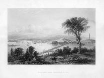 Boston, and Bunker Hill, C1820-C Cousen-Framed Stretched Canvas