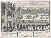 An Auto-Da-Fe at Goa India, The Procession of Clergy and Their Victims-C. Du Bosc-Art Print