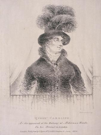 Caroline, Consort of George Iv, 1820