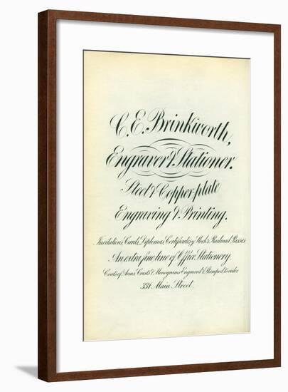 C. E. Brinkworth-null-Framed Giclee Print