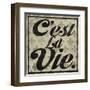 C'est La Vie-Daniel Bombardier-Framed Art Print