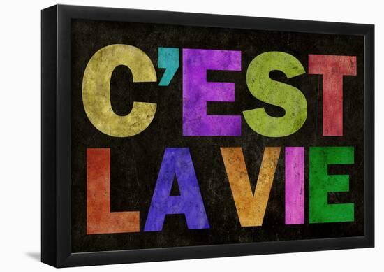 C'est La Vie-null-Framed Poster