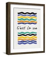 C'est la Vie-Sasha Blake-Framed Art Print