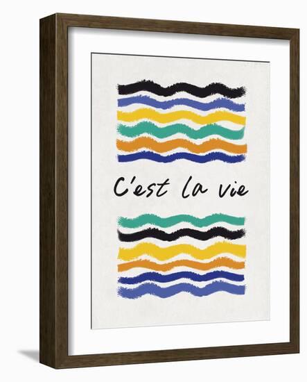 C'est la Vie-Sasha Blake-Framed Art Print