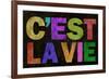 C'est La Vie-null-Framed Art Print