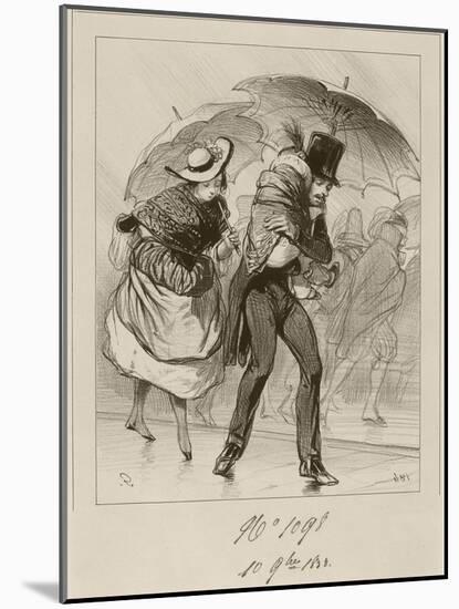 C'Était Bien Composé, Pas Vrai Laurent?, 1838-Paul Gavarni-Mounted Giclee Print