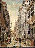 Brandstweite in Hamburg, 1775-C. F. Feldt-Framed Stretched Canvas