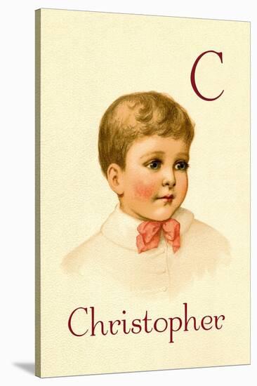 C for Christopher-Ida Waugh-Stretched Canvas
