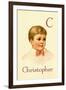 C for Christopher-Ida Waugh-Framed Art Print