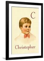 C for Christopher-Ida Waugh-Framed Art Print