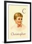 C for Christopher-Ida Waugh-Framed Art Print