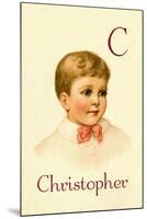 C for Christopher-Ida Waugh-Mounted Art Print