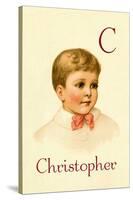 C for Christopher-Ida Waugh-Stretched Canvas