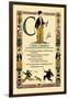 C for Clark Claudius-Tony Sarge-Framed Art Print