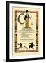 C for Clark Claudius-Tony Sarge-Framed Art Print