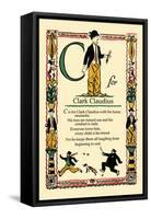 C for Clark Claudius-Tony Sarge-Framed Stretched Canvas