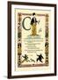 C for Clark Claudius-Tony Sarge-Framed Art Print