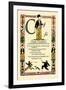 C for Clark Claudius-Tony Sarge-Framed Art Print