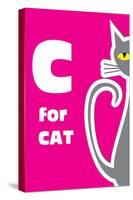 C For The Cat-Elizabeta Lexa-Stretched Canvas