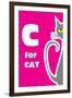 C For The Cat-Elizabeta Lexa-Framed Art Print