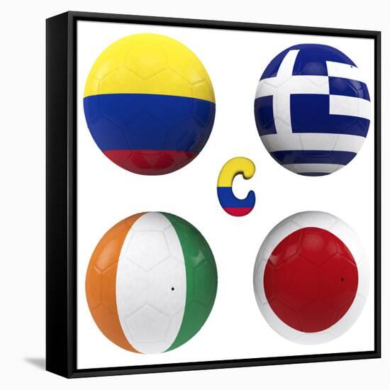 C Group of the World Cup-croreja-Framed Stretched Canvas