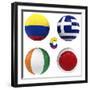 C Group of the World Cup-croreja-Framed Premium Giclee Print