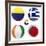 C Group of the World Cup-croreja-Framed Premium Giclee Print