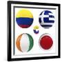 C Group of the World Cup-croreja-Framed Premium Giclee Print