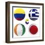 C Group of the World Cup-croreja-Framed Art Print