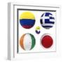 C Group of the World Cup-croreja-Framed Art Print