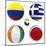 C Group of the World Cup-croreja-Mounted Art Print