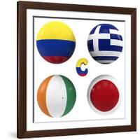 C Group of the World Cup-croreja-Framed Art Print