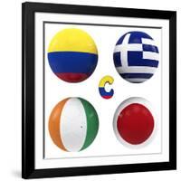 C Group of the World Cup-croreja-Framed Art Print