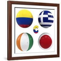 C Group of the World Cup-croreja-Framed Art Print