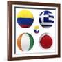 C Group of the World Cup-croreja-Framed Art Print