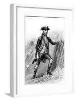 C H T Comte D'Estaing-null-Framed Art Print