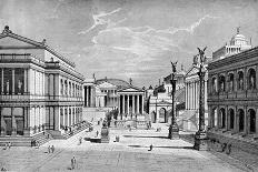 North and East Sides of the Forum, Rome-C Hulsen-Stretched Canvas