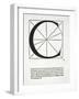 C, Illustration from 'Divina Proportione' by Luca Pacioli (C.1445-1517)-Leonardo da Vinci-Framed Giclee Print