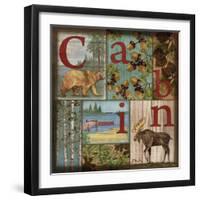 C is for Cabin-Paul Brent-Framed Art Print