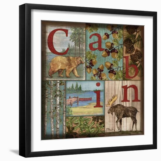 C is for Cabin-Paul Brent-Framed Art Print