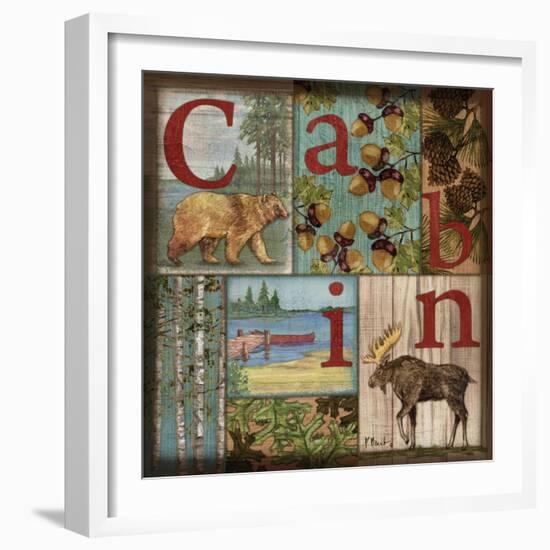 C is for Cabin-Paul Brent-Framed Art Print