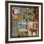 C is for Cabin-Paul Brent-Framed Art Print