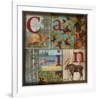 C is for Cabin-Paul Brent-Framed Art Print