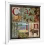 C is for Cabin-Paul Brent-Framed Art Print